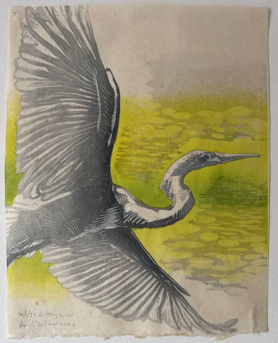 Lifting Wings (ed 34) by April Vollmer, Image 1.