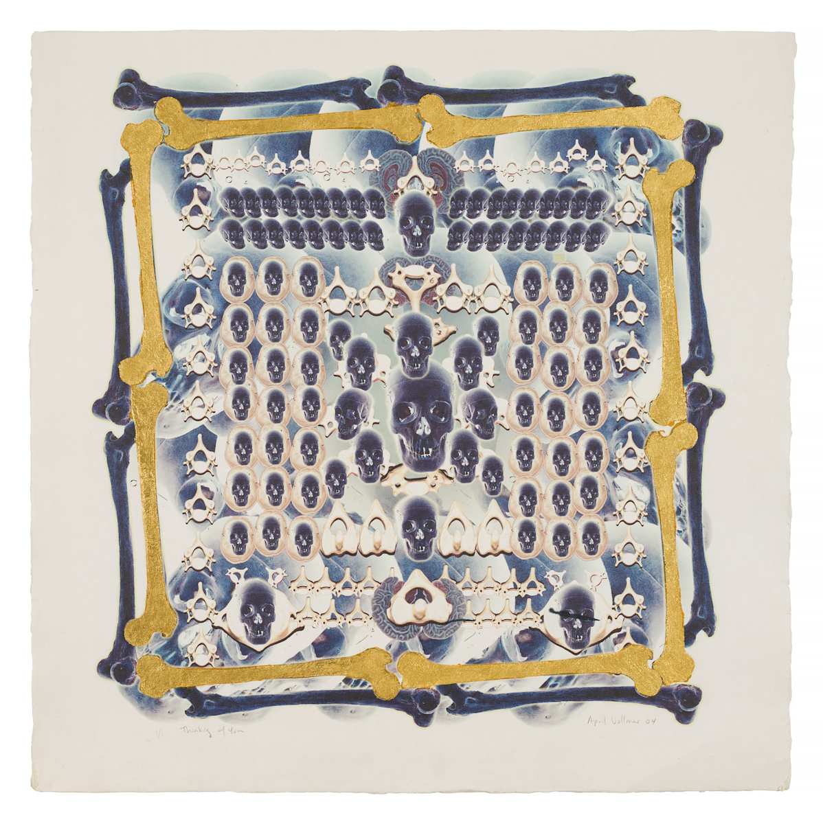 Thinking of You Thinking of Me (black) (unique) by April Vollmer  Image: photo: Steven Bates 