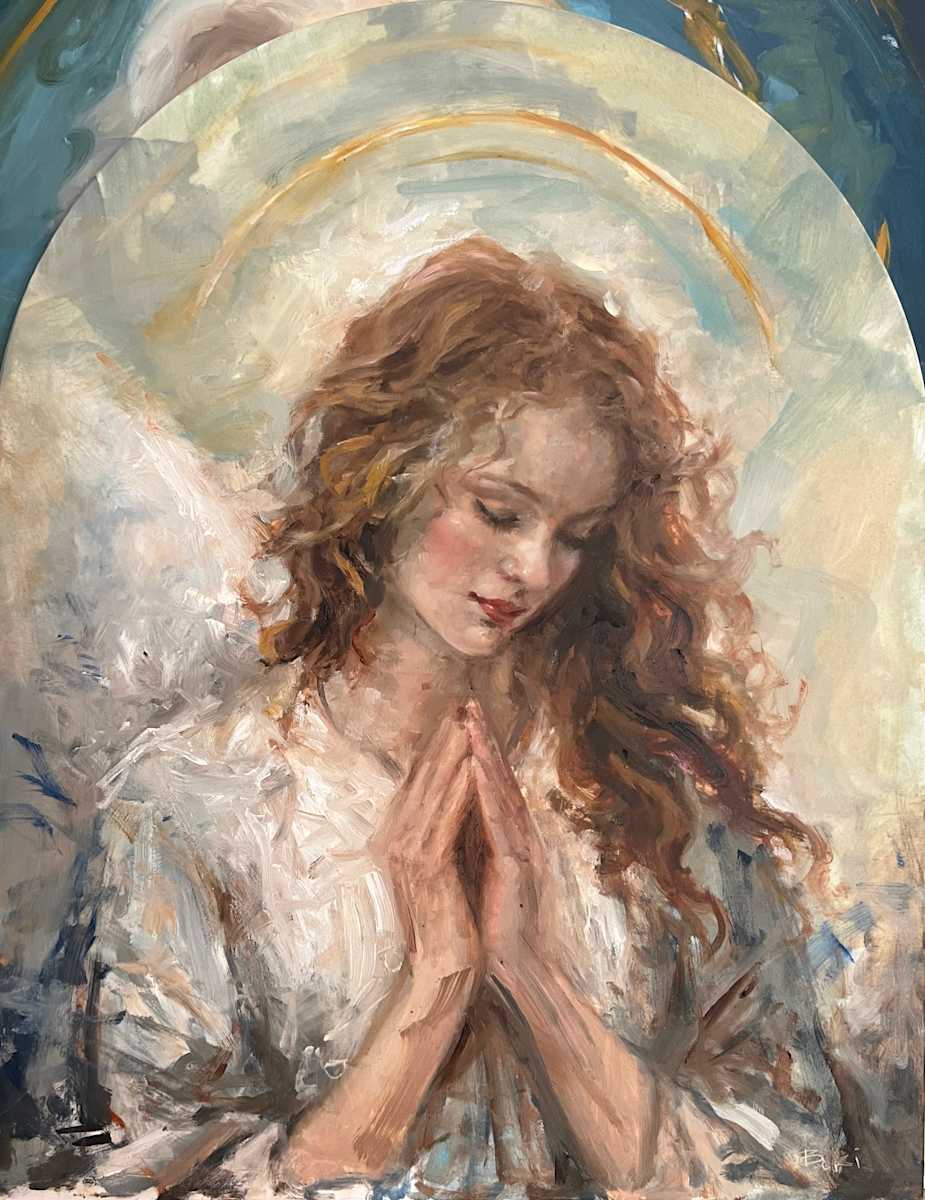 When Angels Pray by Beki Tobiasson, Image 1.