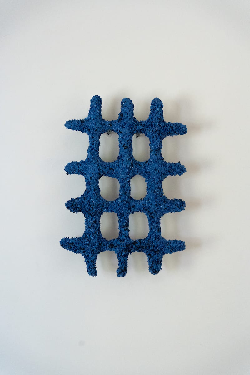 Small Blue Grid by Simon Anton, Image 3.