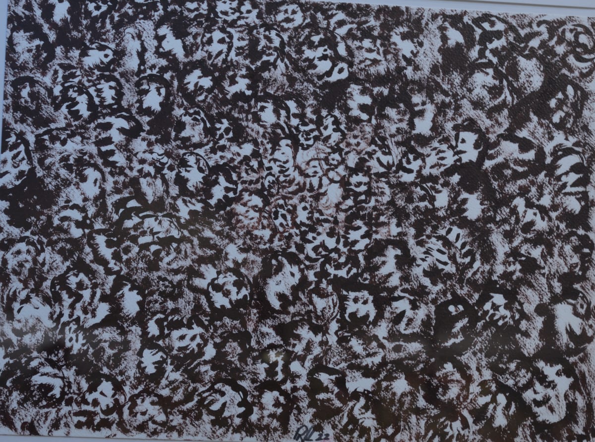 Multitud en negro / Crowd in black by Pedro Navarro 