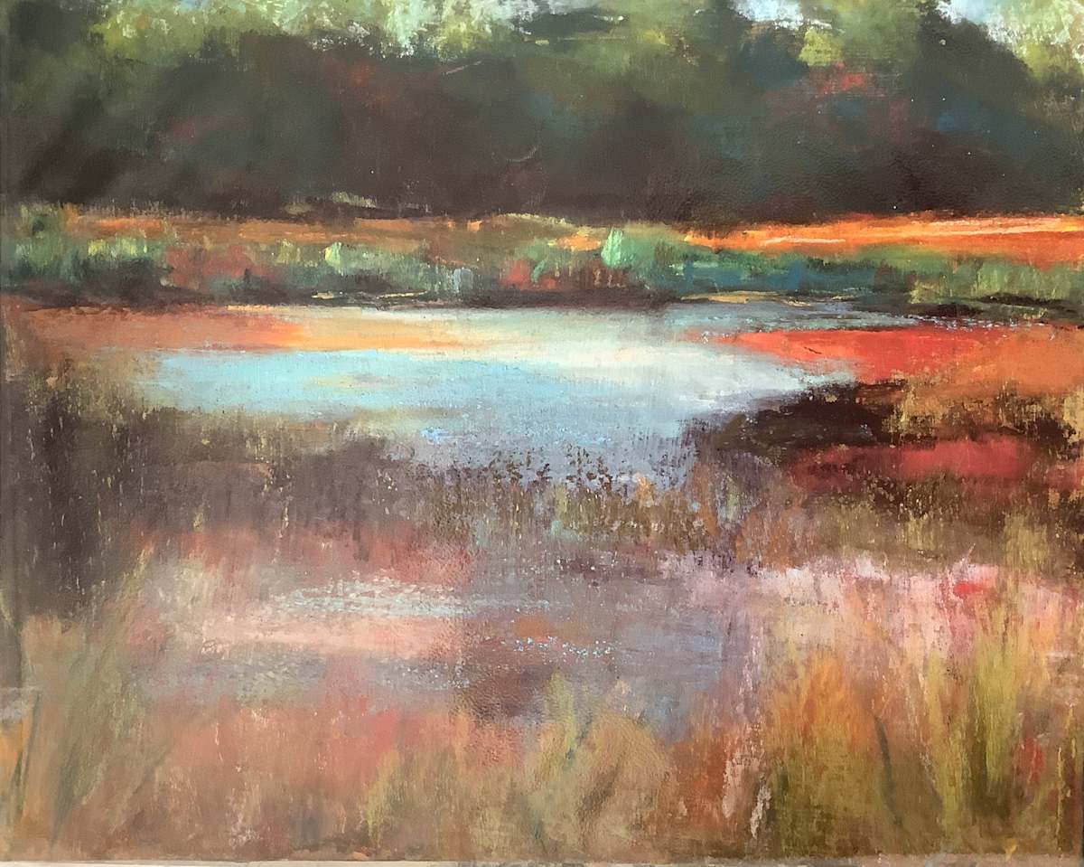 Autumn marshes by Sheree Arden 