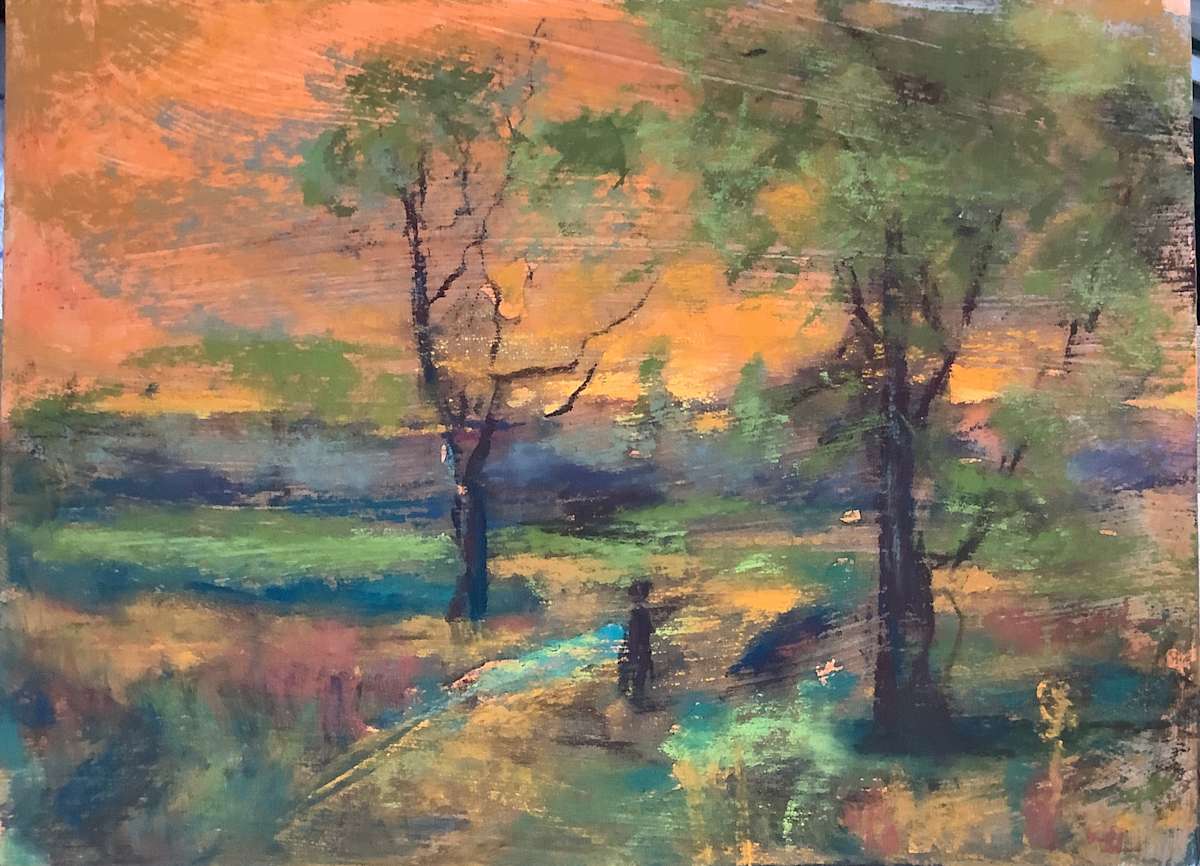 Twilight walk by Sheree Arden  Image: Celebrating Edgar Payne 