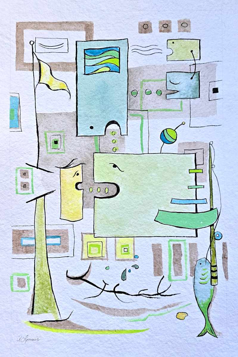 A Fish Story by Anita L Loomis  Image: A Fish Story -