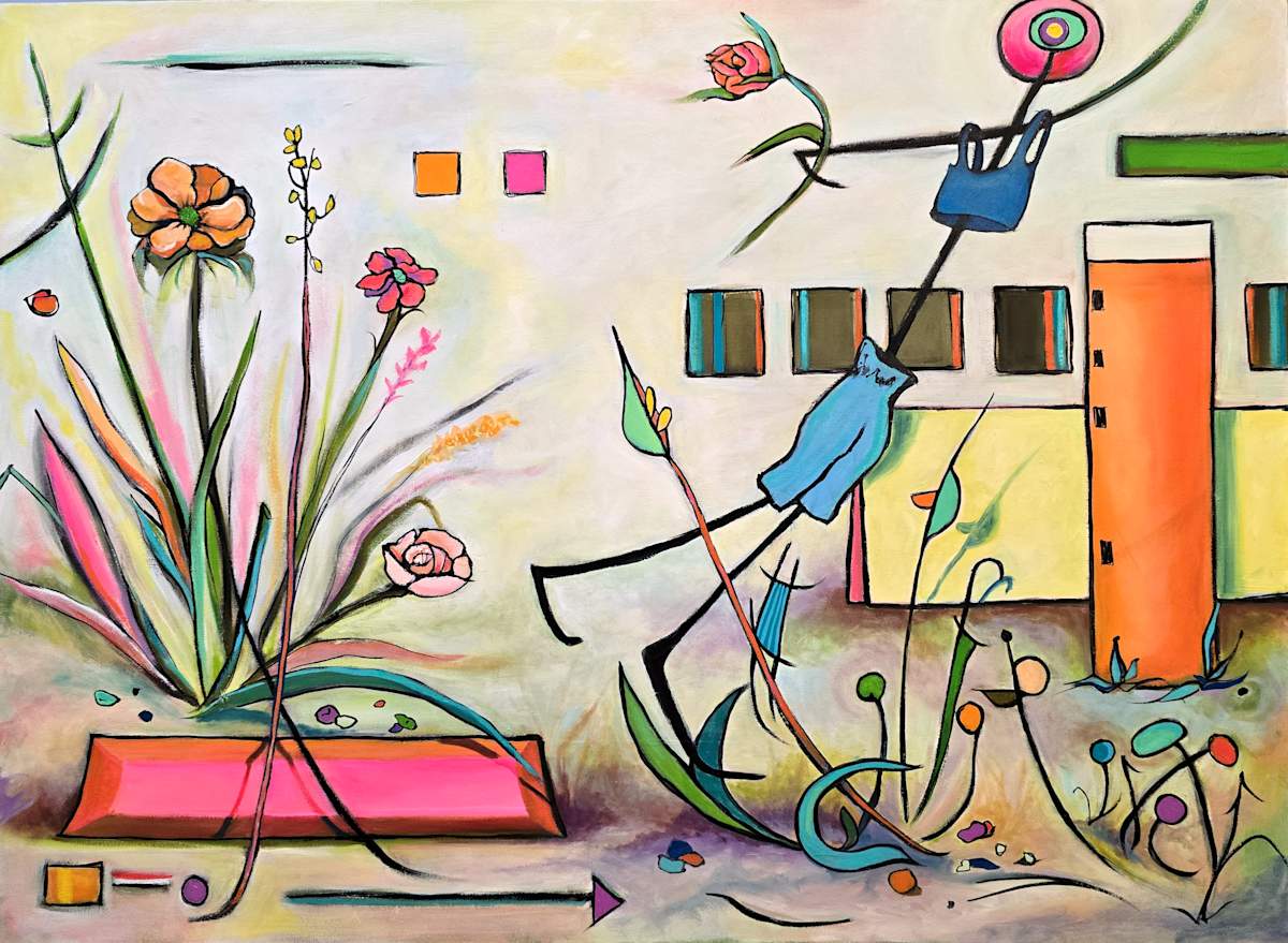 Flower Thief by Anita L Loomis, Image 2.