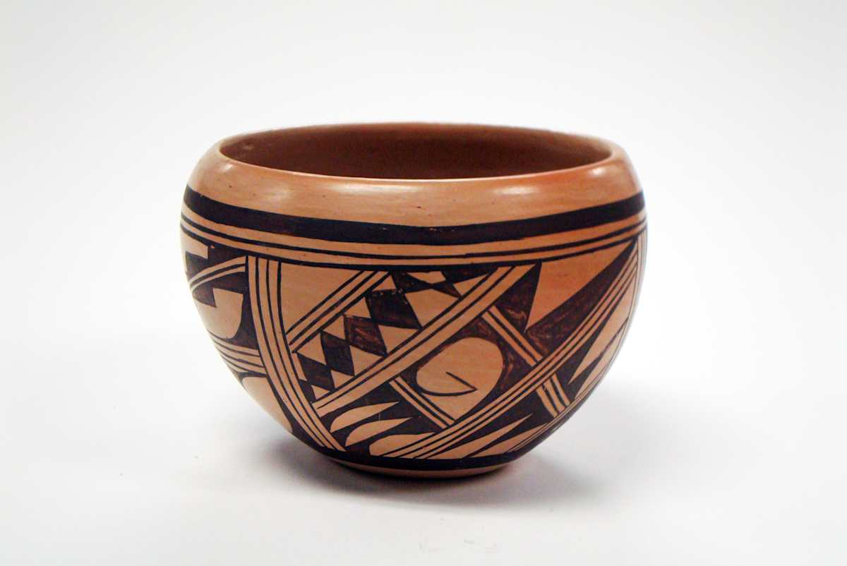 Hopi Ceramic Bowl by B. Mahn 