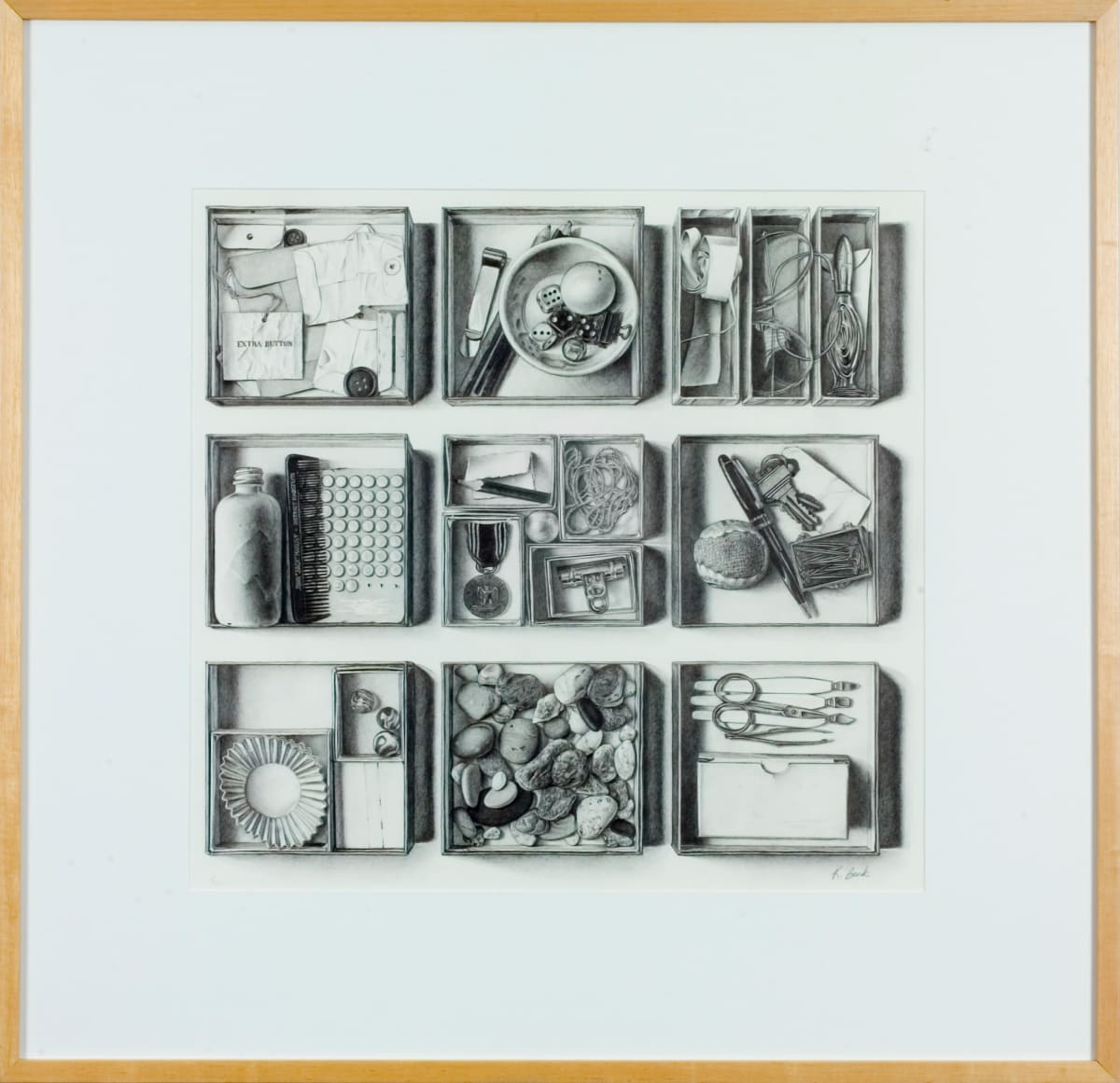 Nine Boxes by Kathleen Kase Burk 
