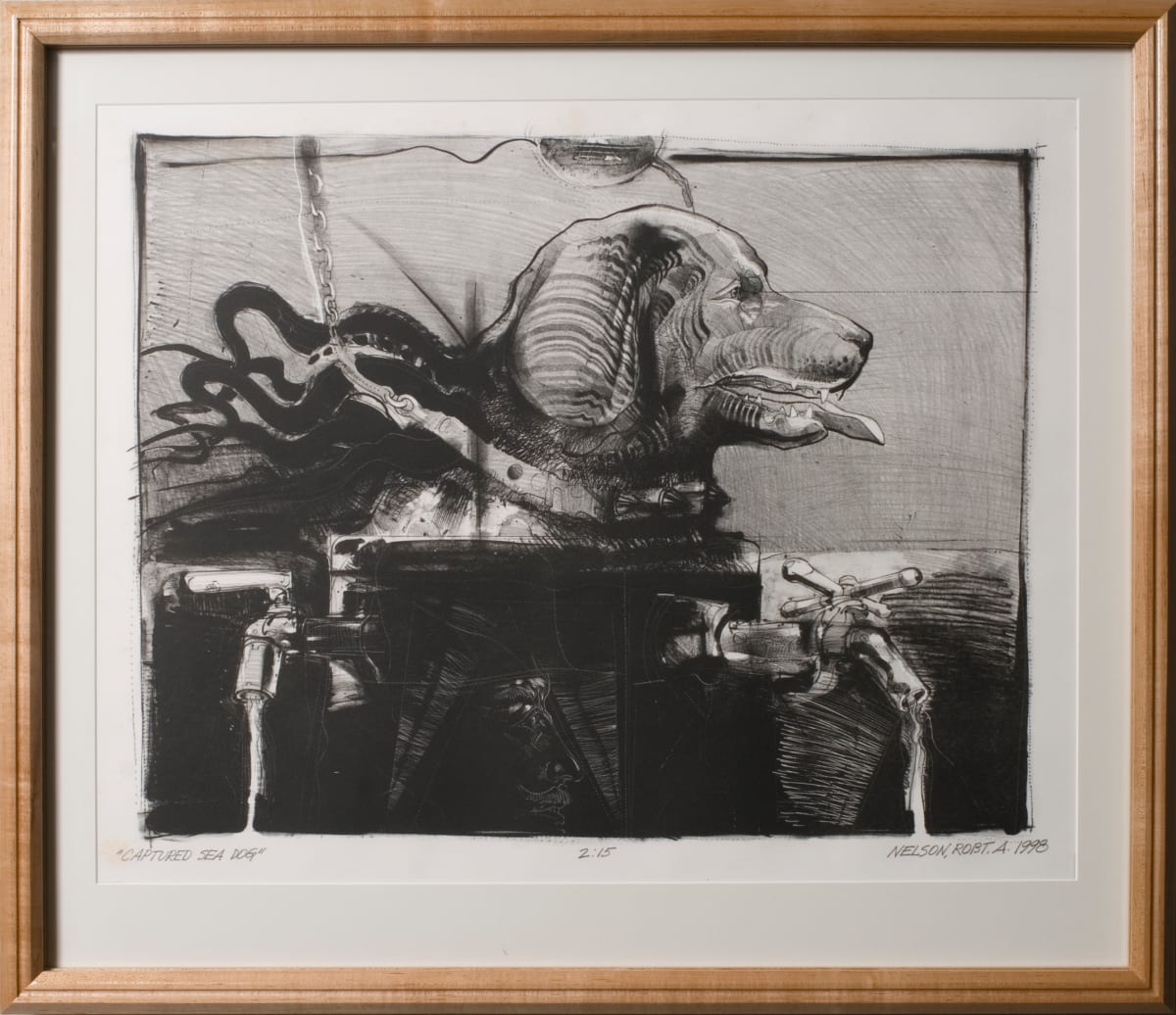 Captured Sea Dog by Robert A. Nelson 