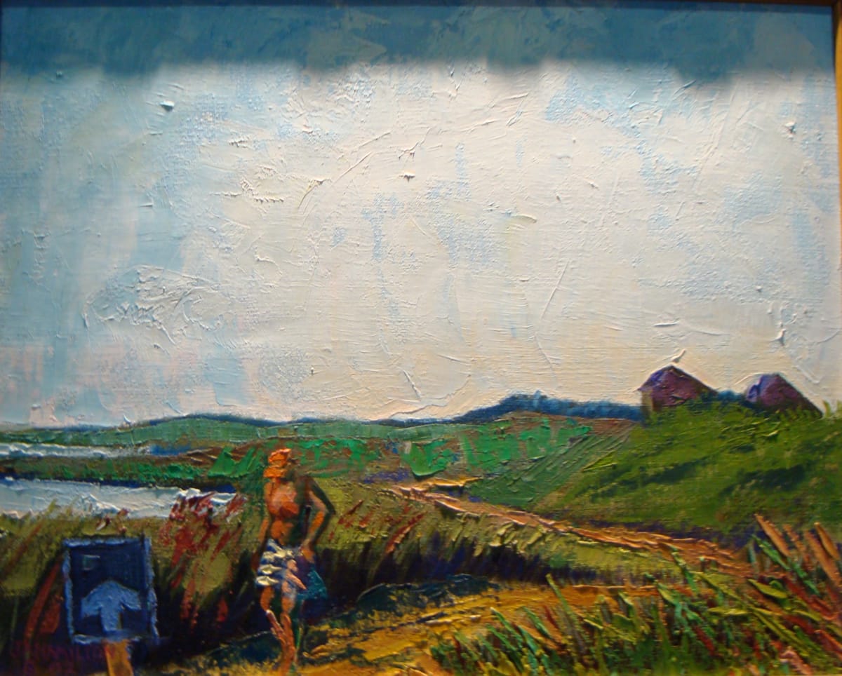 Alex at Great Point, Nantucket by James.A. Hamilton 