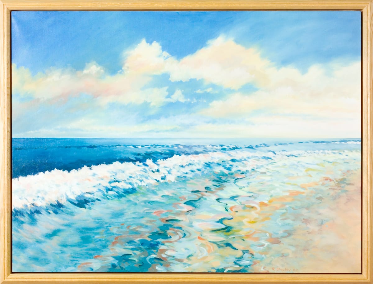 Pea Island Surf by Roger Shipley 