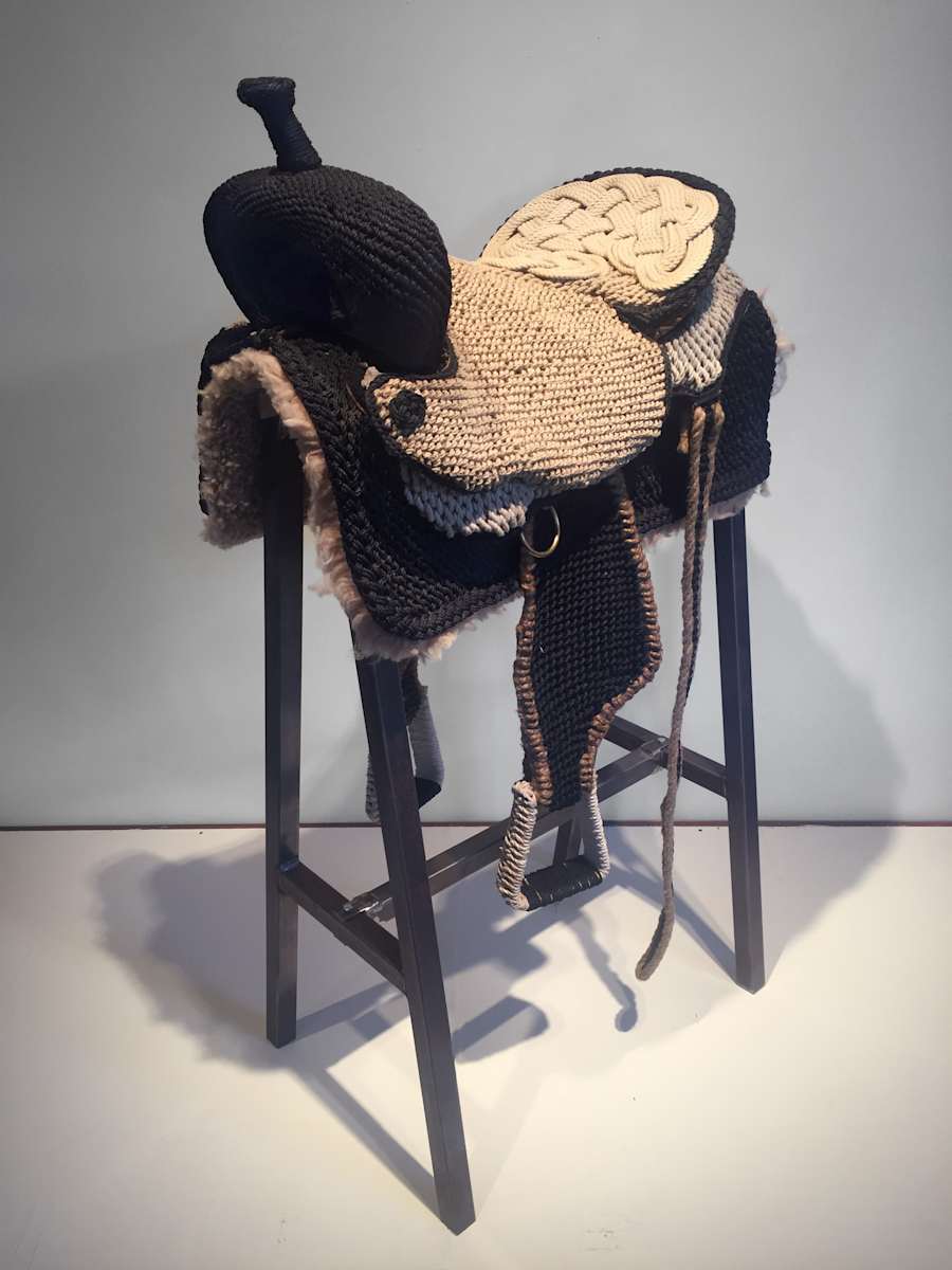 Untitled (Sailor Saddle) by Christy Georg, Image 1.