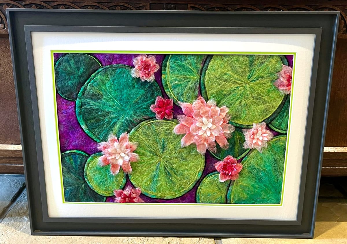 Blooming Lilies by Ushma Sargeant Art 