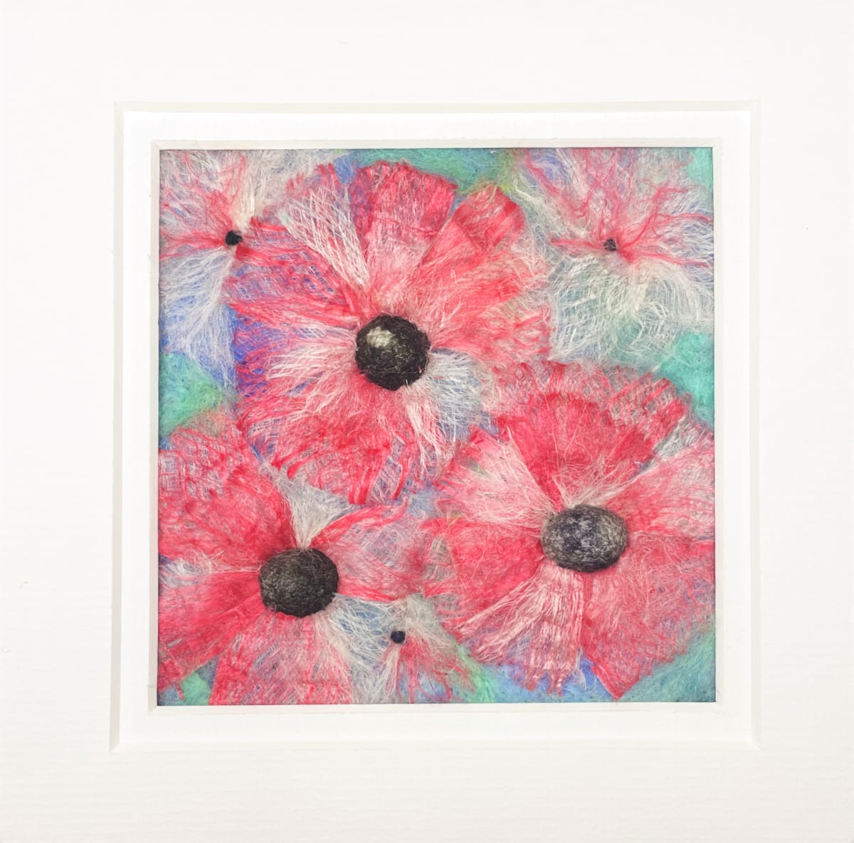 Candy Cane Blooms by Ushma Sargeant Art, Image 1.