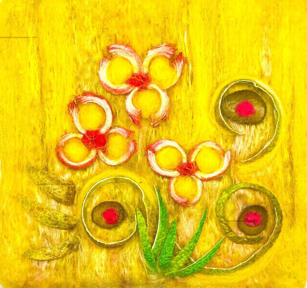 Yellow Mellow by Ushma Sargeant Art 