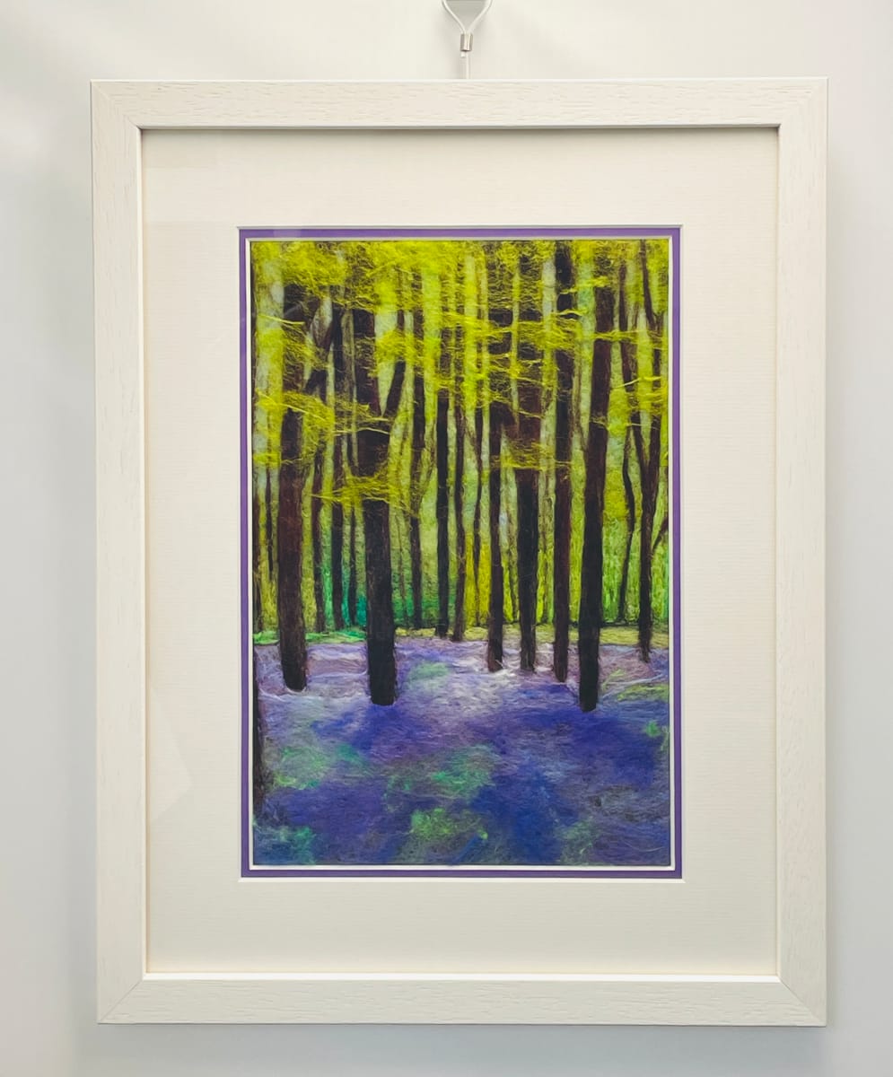 Bluebell Woods 9 by Ushma Sargeant Art 