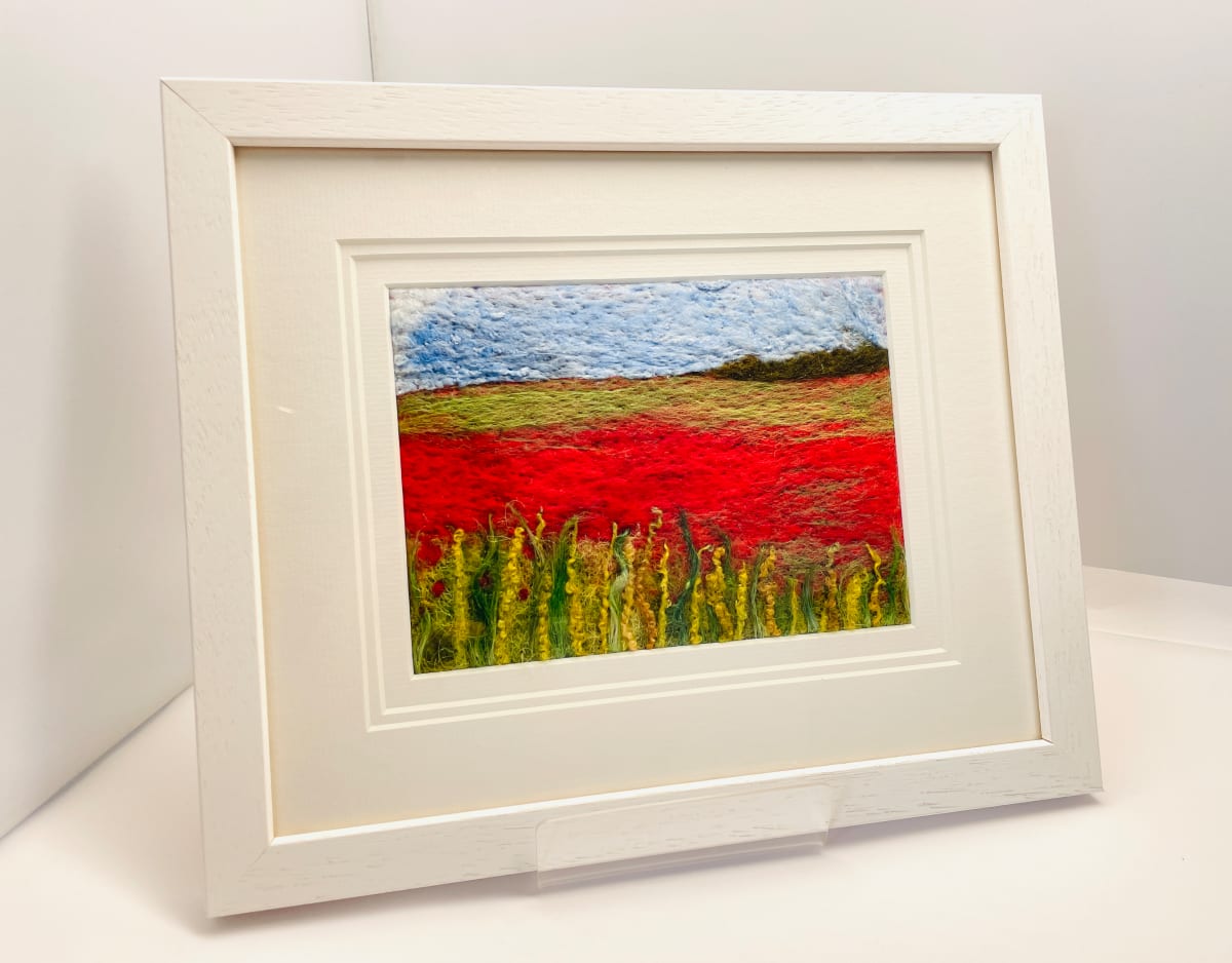 Poppy Field by Ushma Sargeant Art 