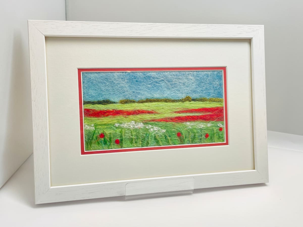 Poppy Field by Ushma Sargeant Art 