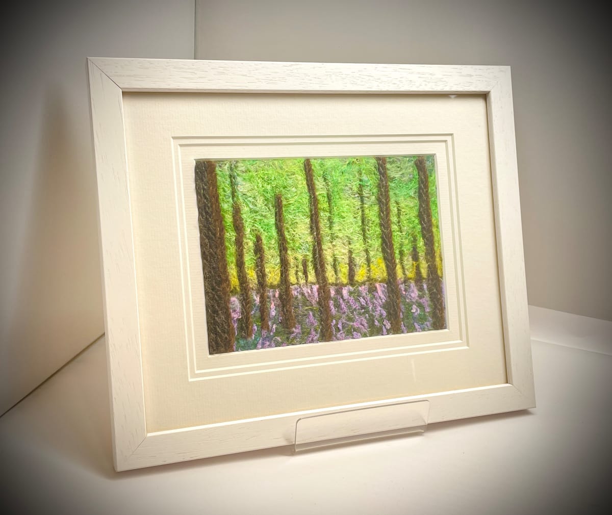 Bluebell Shimmer by Ushma Sargeant Art 