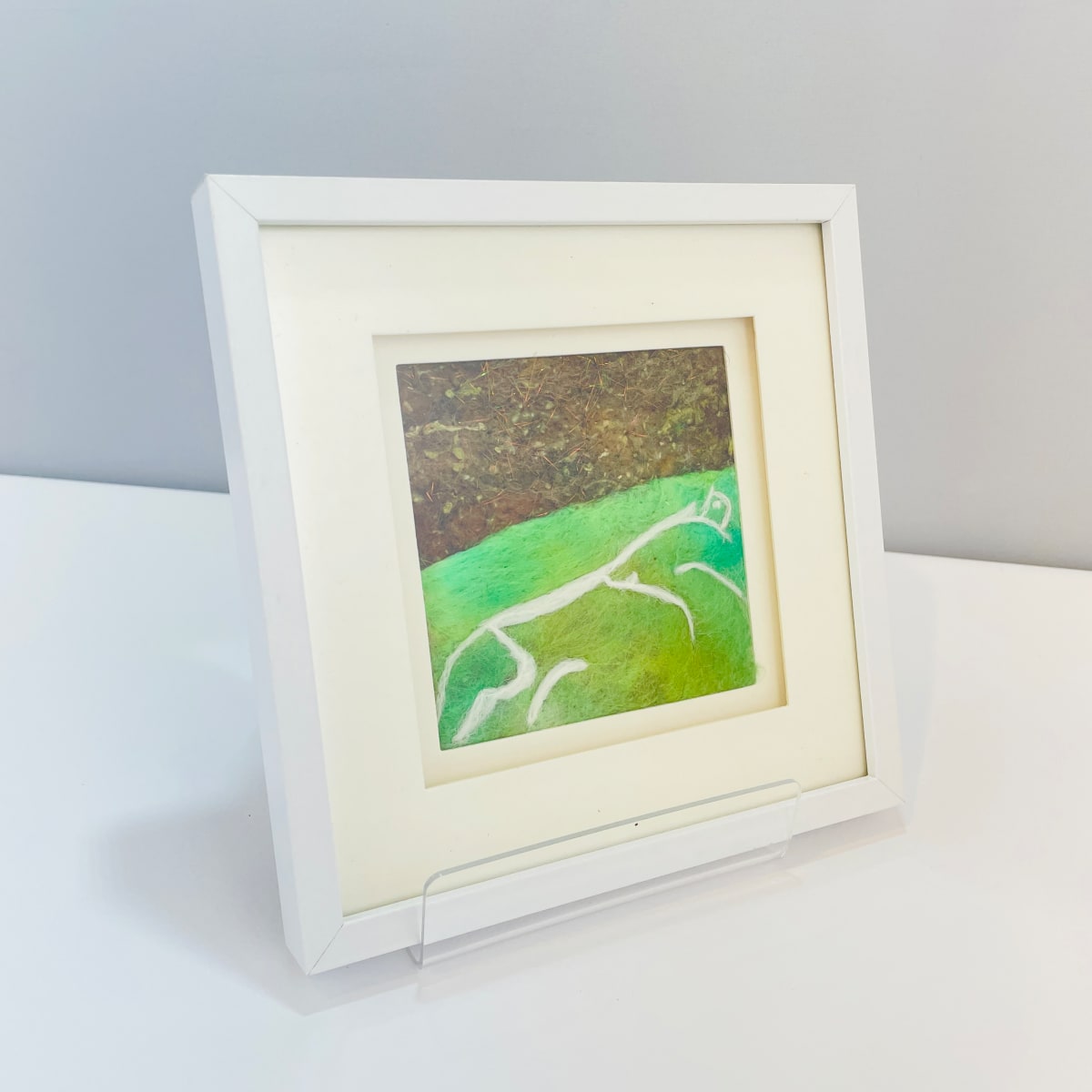 White Horse Night by Ushma Sargeant Art, Image 1.