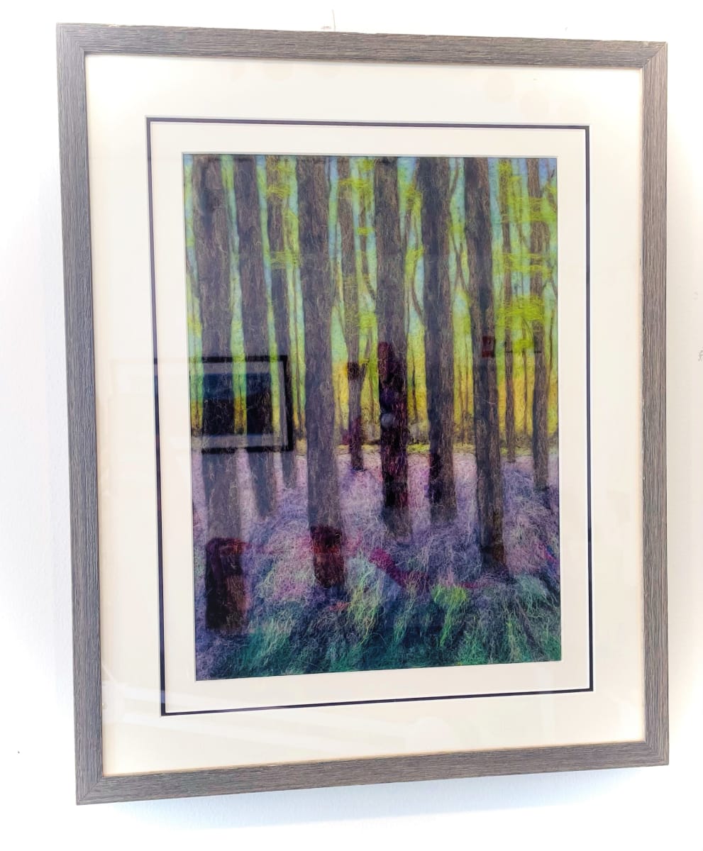 Bluebell Woods 8 by Ushma Sargeant Art 