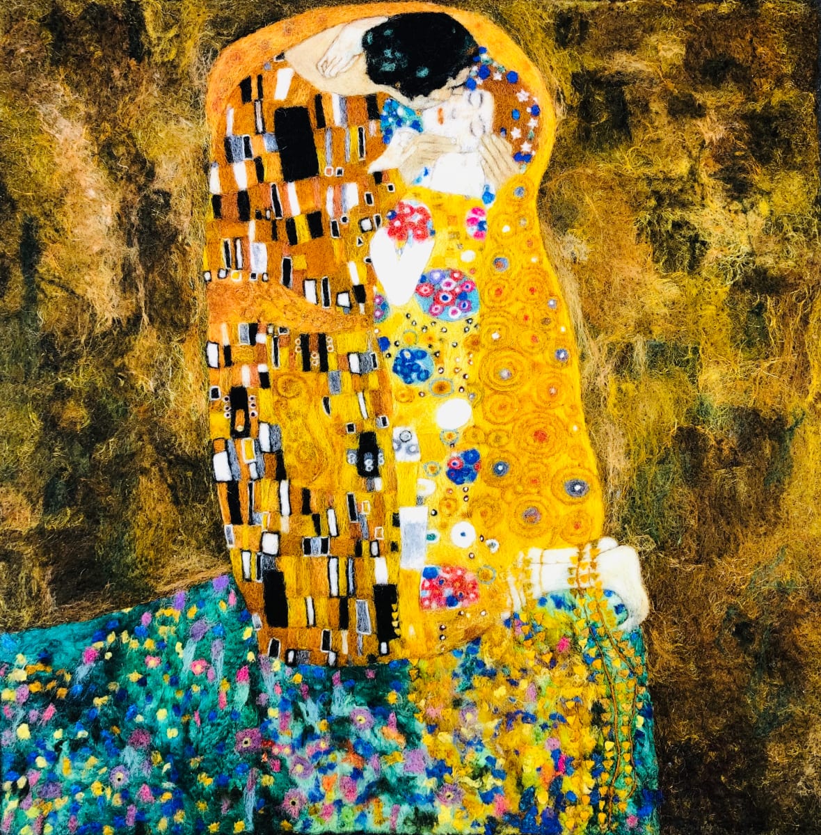 Klimt The Kiss by Ushma Sargeant Art 