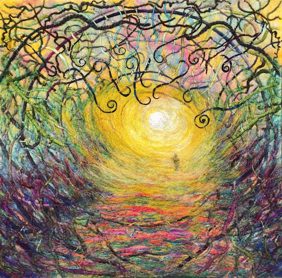 Walk out into Colour by Ushma Sargeant Art, Image 1.