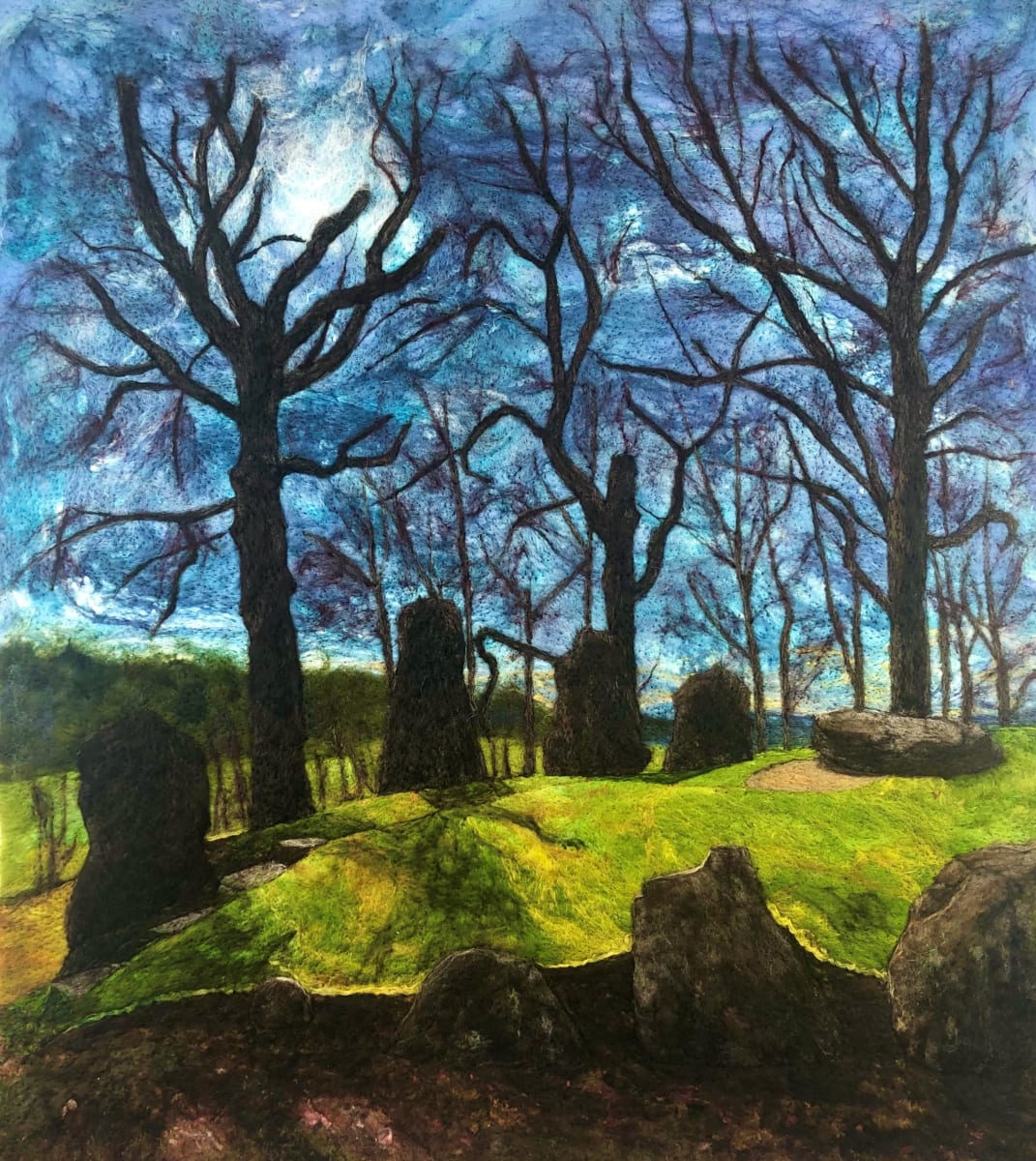 Wayland’s Smithy by Ushma Sargeant Art 