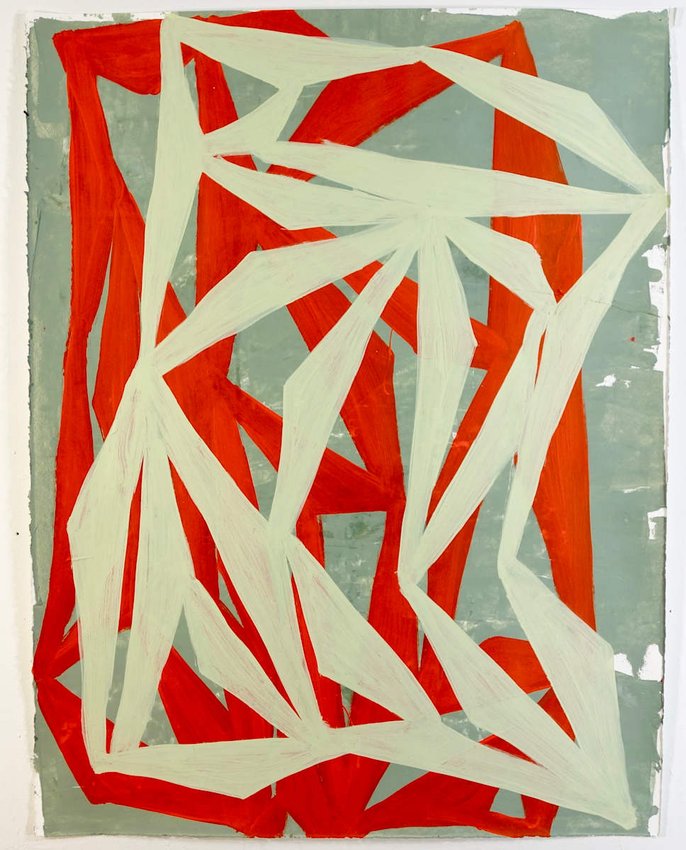 111622.1 by Tim McFarlane  Image: 111622.1, 2022, acrylic on paper, 25 x 19 inches