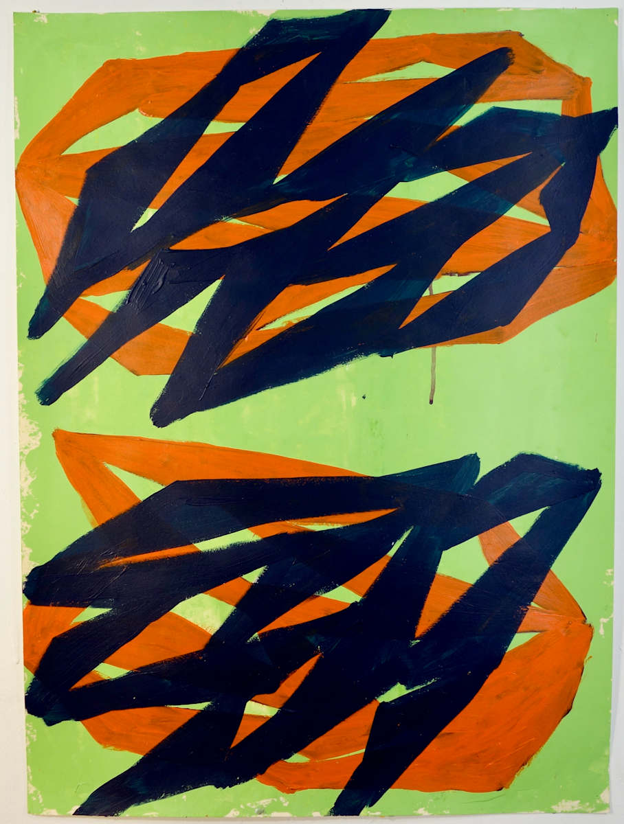 Ultra! by Tim McFarlane  Image: Ultra!, 2023, acrylic on paper, 30 x 22 inches