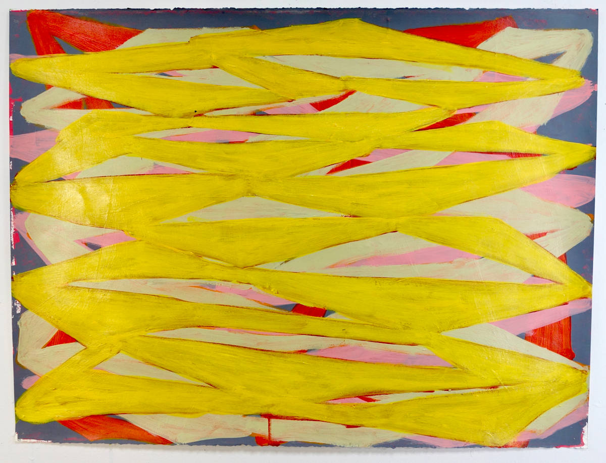 Carnation by Tim McFarlane  Image: Carnation, 2023, acrylic on paper, 22 x 30 inches