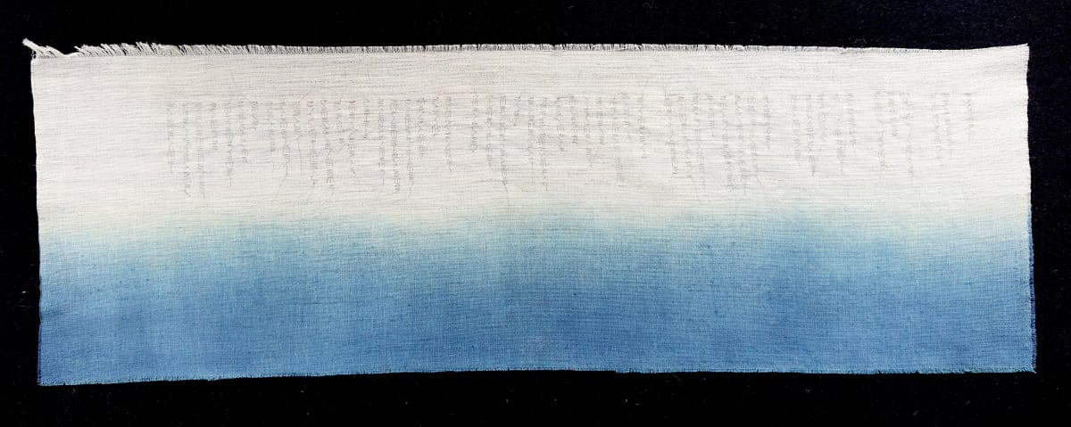 Indigo Series / 5 by Masako Takahashi 