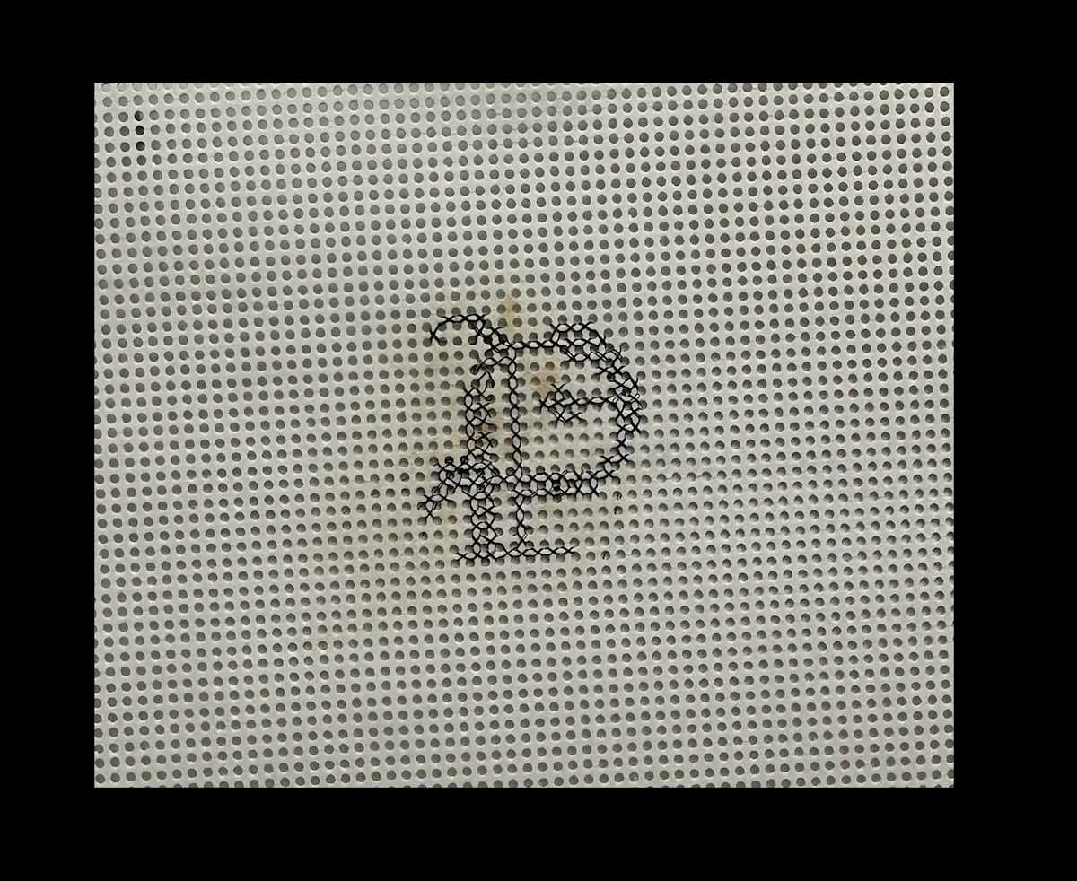Gothic Uppercase / P by Masako Takahashi, Image 5.
