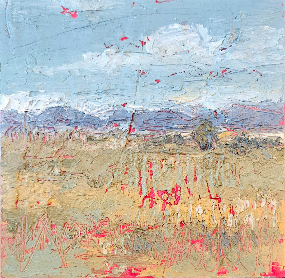 Windswept Meadow by Laurie Huff 