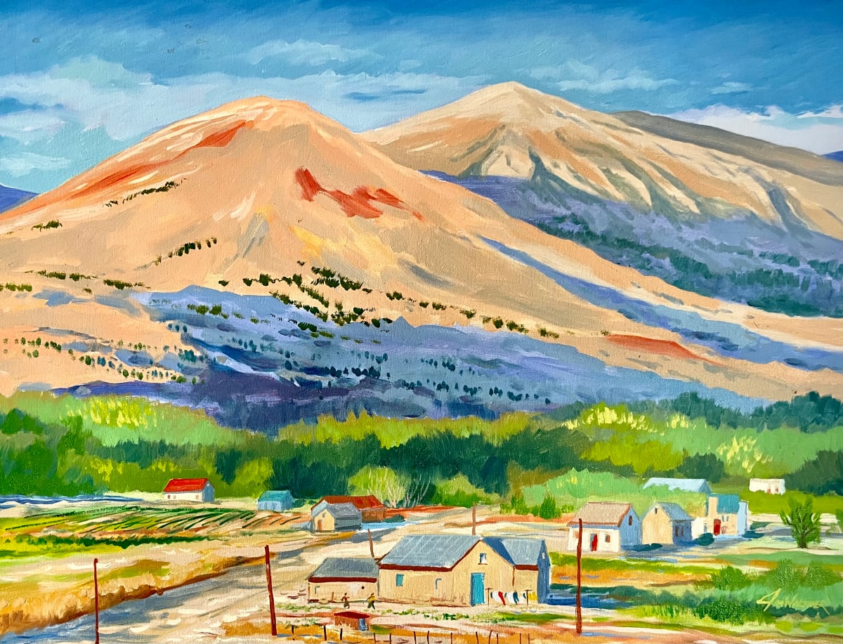 Summer Breeze by Jim Walther  Image: The wonderful and intimate Pilar NM at the head of the Rio Grande Gorge