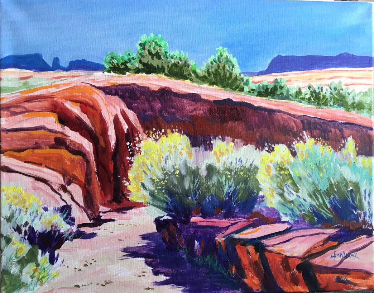 Chamiysa Arroyo by Jim Walther  Image: Out in the east Mountains of Albuquerque