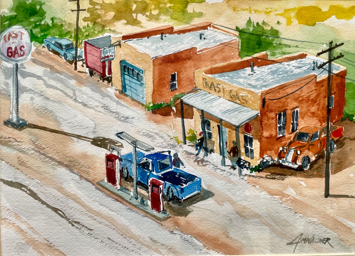 Fast Gas by Jim Walther  Image: A view on Rt 84 near Abiqui NM