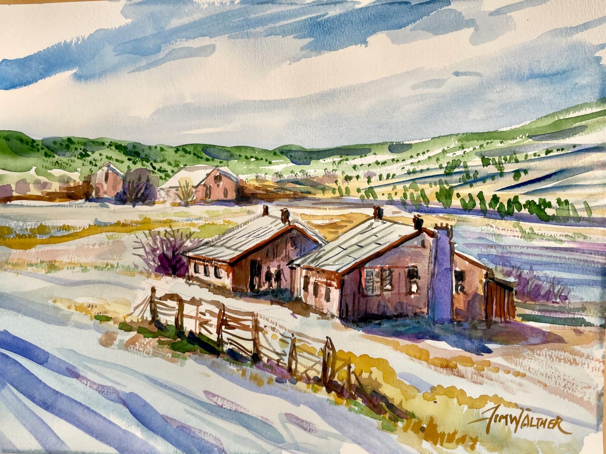 Early Spring Smoke Break by Jim Walther 