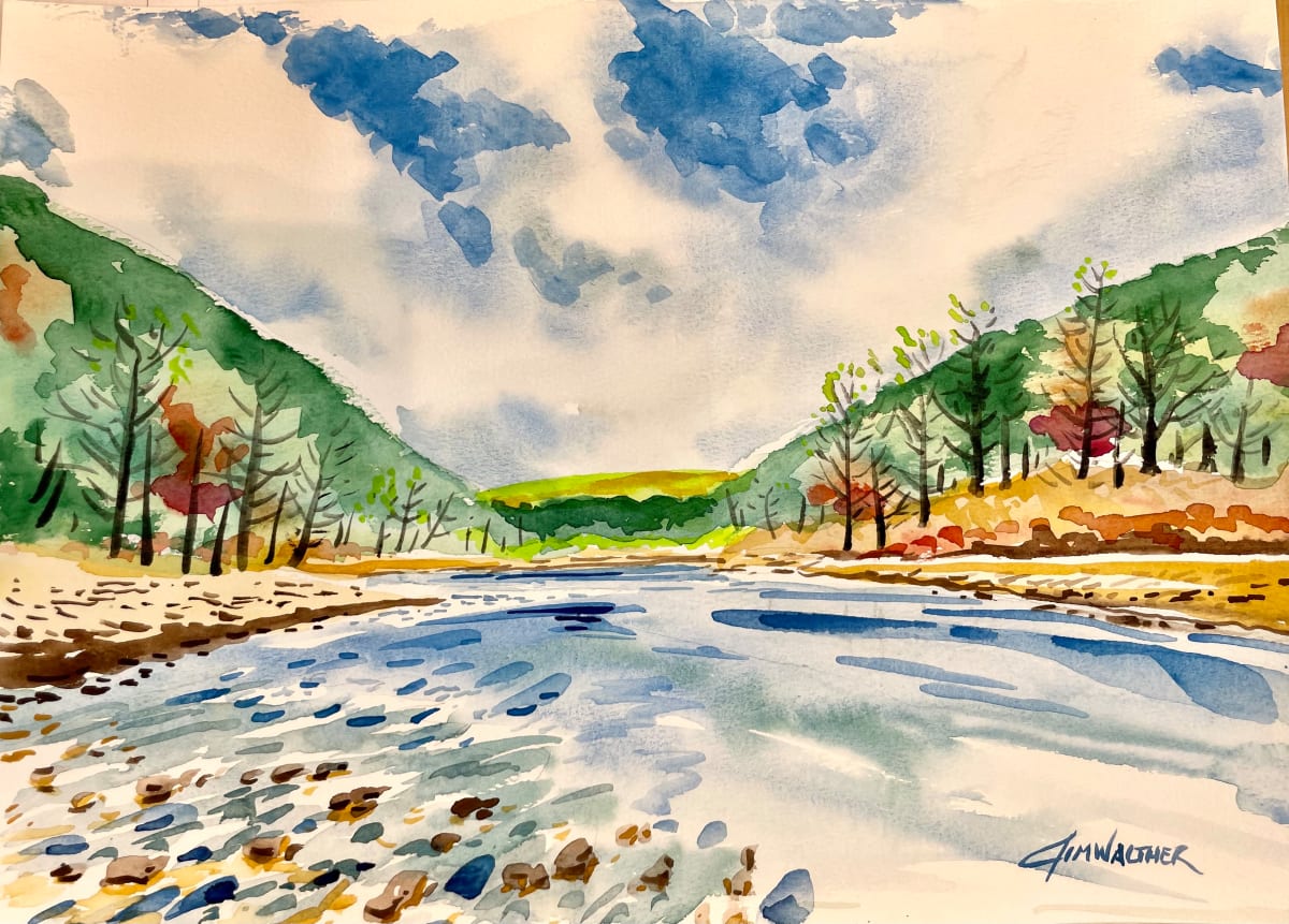 Shavers Fork WV by Jim Walther 