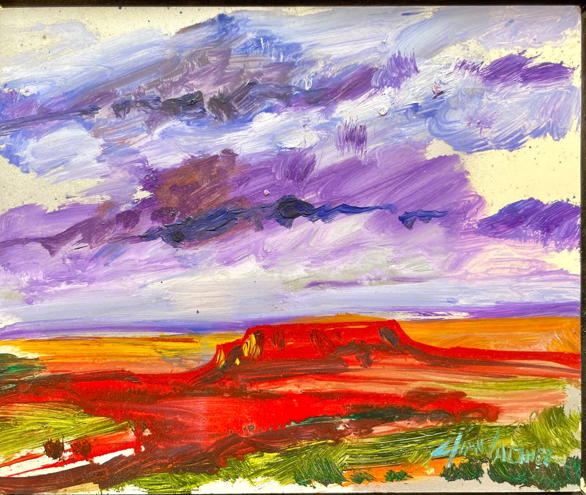 "On it Goes" by Jim Walther  Image: Small abstract New Mexico  beauty
