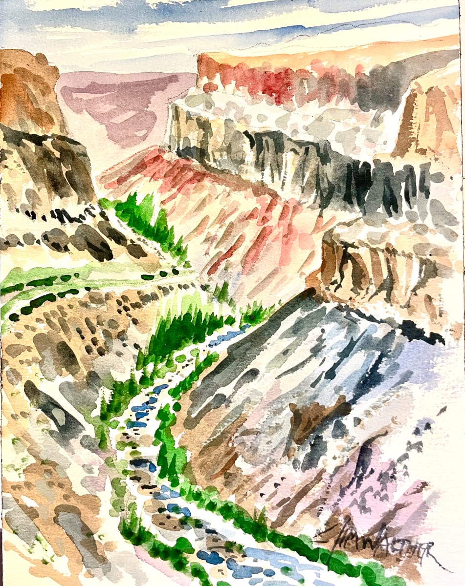 The Rio Pueblo runs down to Rio Grande at Taos by Jim Walther  Image: The beautiful Rio Pueblo runs from the Taos Pueblo where North America's oldest continually occupied structure still stand, through the town of Taos and down into Rio Grande Gorge.