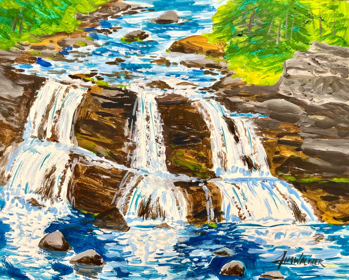Black Water Falls,  WV by Jim Walther  Image: Black Water Falls on the Black Water River, # 3 in a series West Virginia Waterfalls