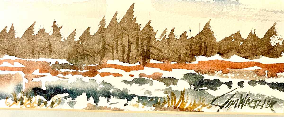 Early Christmas Card #5 by Jim Walther  Image: Early Card