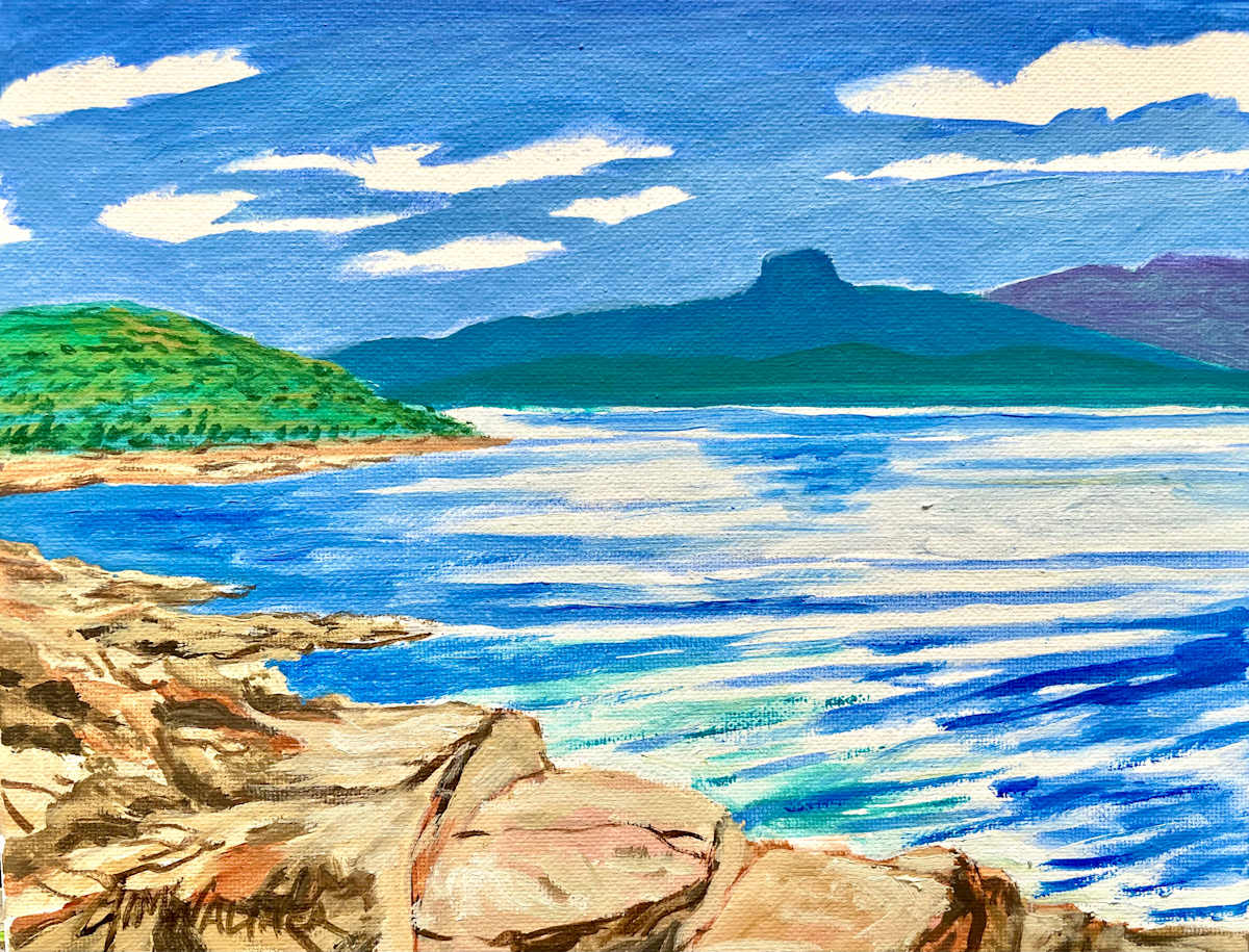 Cerro Pedernal by Jim Walther  Image: One of my favororite views in northern New Mexico, the iconic Cerro Pedernal guards Abiqui Lake where Georgia's ashes rest. Sleep well dear Georgia. 
