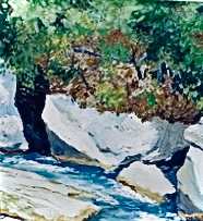 Williams River WV by Jim Walther  Image: These paintings are from way back and were on slides that were not as good as images.