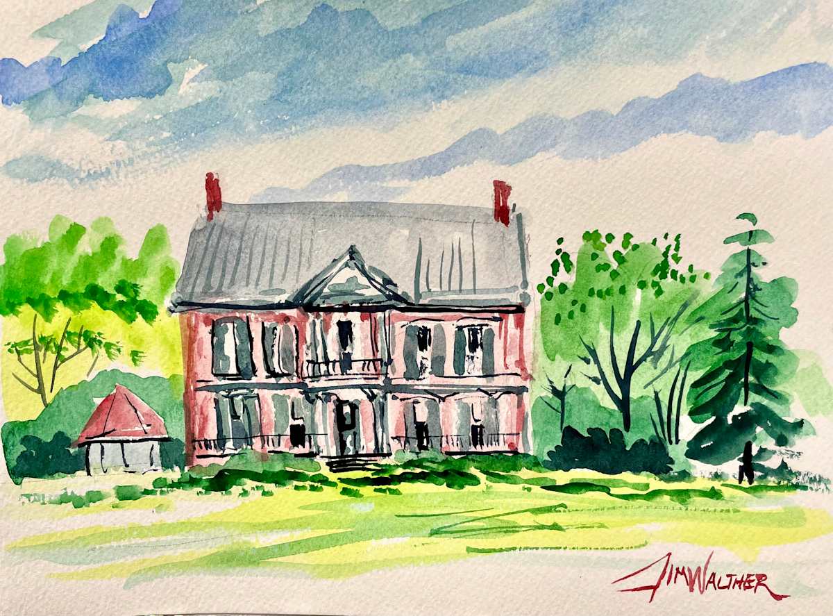 Grassmere House, Home of the Crofts by Jim Walther  Image: I lived in this beautiful brick pre-civil war house from 1985-1991. It is now inside the Nashville Zoo property.