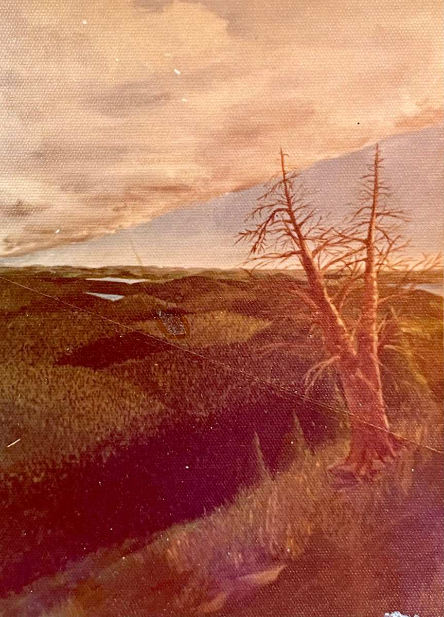 Mountain State View by Jim Walther  Image: Painted as I prepared to go into my BFA studies at West Virginia University.