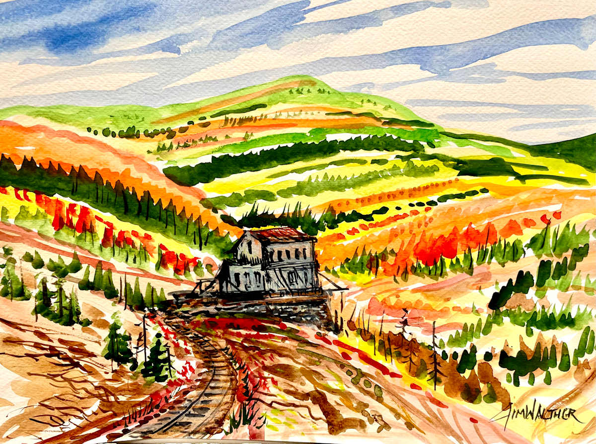 Cumberland Mine by Jim Walther  Image: High in the San Juan Mountains you can find abandoned gold and silver mines from the late 1880's.