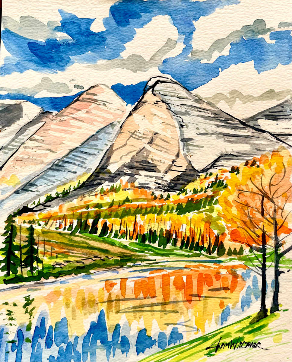 Crested Butte by Jim Walther  Image: Colorado decked out in fall beauty.