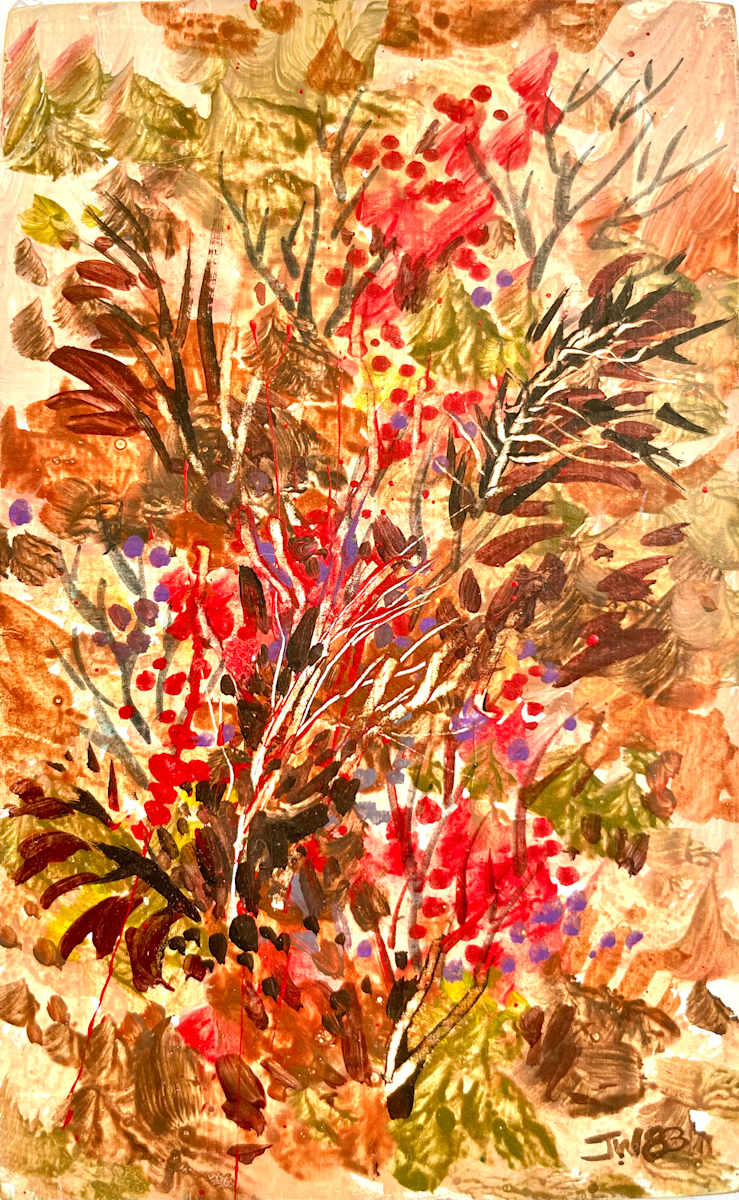 Fall Composition by Jim Walther  Image: A tiny composition inspired by the beauty of fall time in West Virginia.