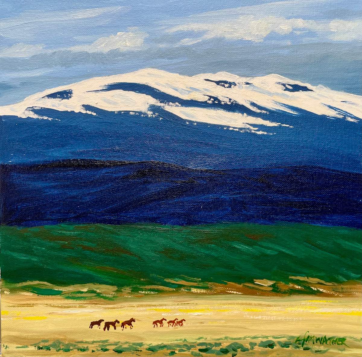 Rio Don Fernando area by Jim Walther  Image: The beautiful valley of the Rio Don Fernando outside of Taos, NM
